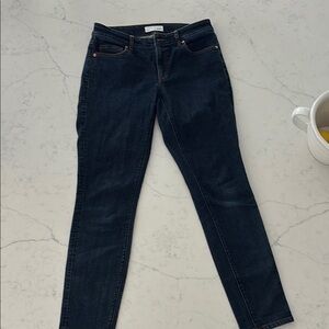 LOFT Blue Skinny Jeans Classic Fit